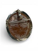 Brosche Mandile 1922 Dame Cammei  in Silber Conchiglia 2MSPCM28 - 2MSPCM28